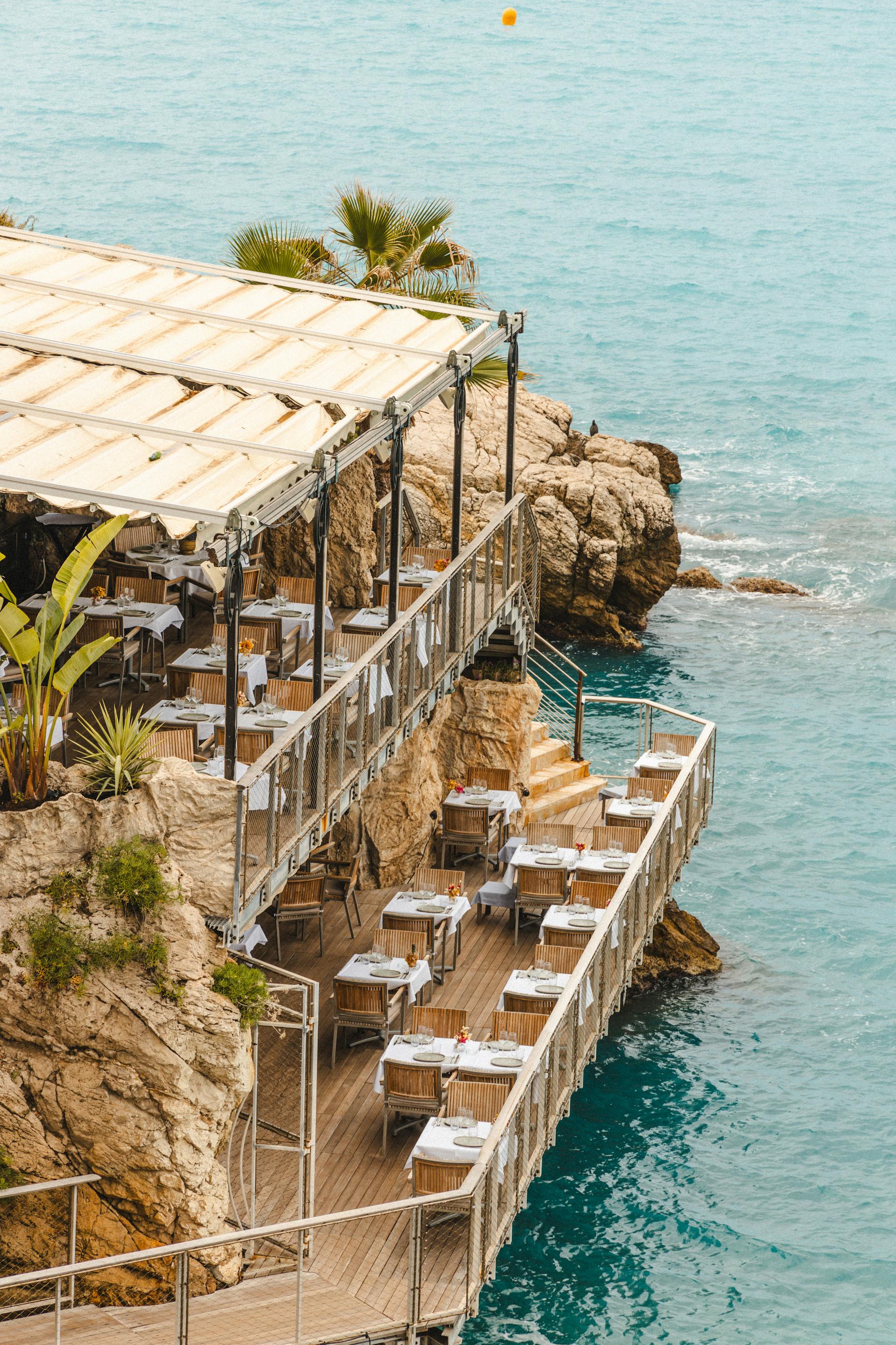 Terrasse jour, vue mer
